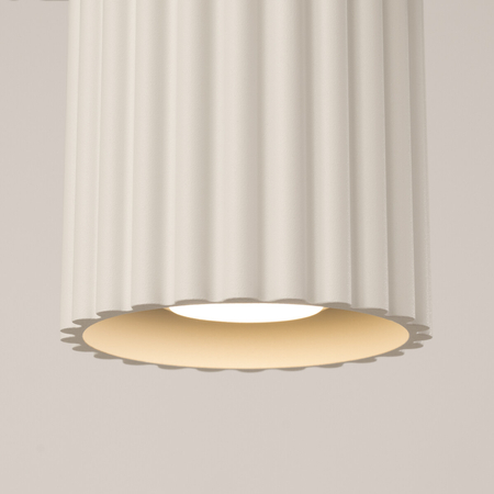 Sollux Lighting Plafon AURA 1 beżowy GU10 SL.1789