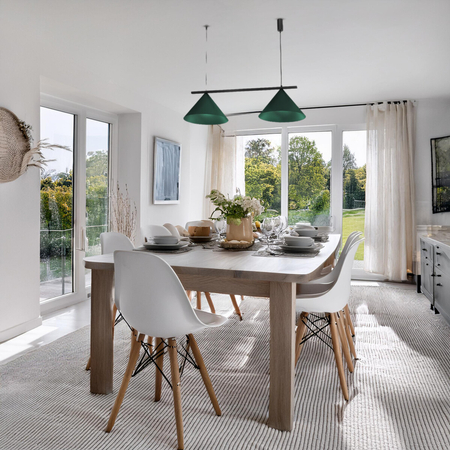 Milagro Lampa wisząca CAPITAL BLACK/GREEN 2XGX53 MLP1529 Zielony