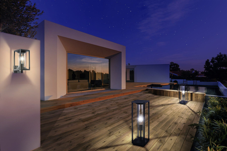 Lampa zewnętrzna MIKKEL BK Azzardo AZ4485 czarny