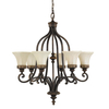 Żyrandol Elstead Lighting Drawing Room brązowy FE-DRAWING-ROOM6
