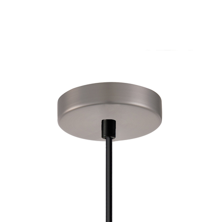 Lampa wisząca Italux Penzi PND-31981-1S-SC-WH Srebrny