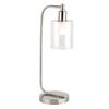 Lampa stołowa Endon Lighting Toledo 90558 nikiel