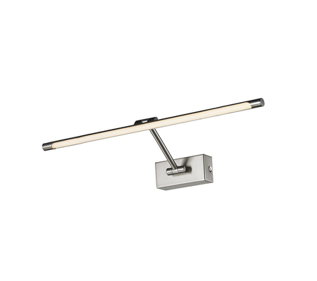 Kinkiet DAVINCI 58 SATIN NICKEL Azzardo AZ2653 stalowy