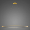Lampa wisząca Ledowe Okręgi No.1 150cm 2700k złota Dali