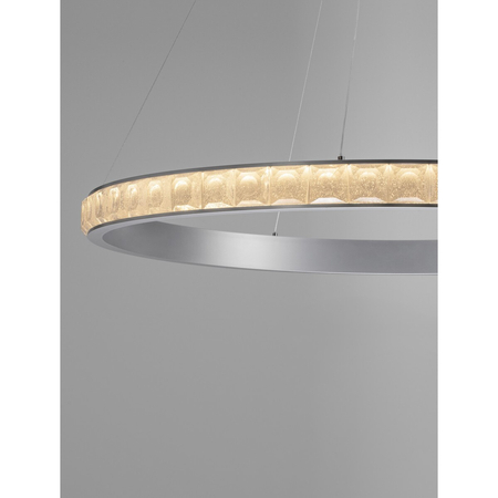 Lampa wisząca Luces Exclusivas MONTALO LE45404 srebrny i odcienie srebra