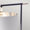 Lampa podłogowa Elstead Lighting Balance czarny/srebrny BALANCE-FL-BKPN