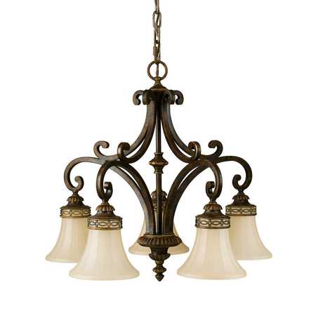 Żyrandol Elstead Lighting Drawing Room brązowy FE-DRAWING-ROOM5