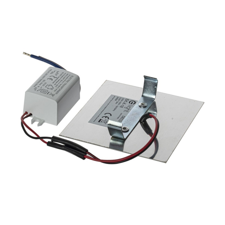 Eko-Light Oprawa schodowa DECO Barwa Zimna 6500K EKS4444 BIAŁY / SREBRNY