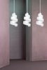 Lampa wisząca SAGA 3 WHITE Emibig 351/3 biały