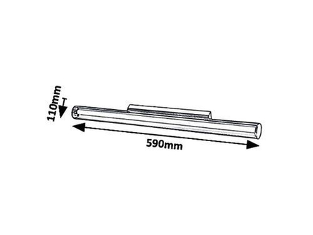 Kinkiet Rabalux Paula 6749 chrom