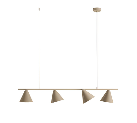 Lampa wisząca FORM Aldex 1108L17 kremowy
