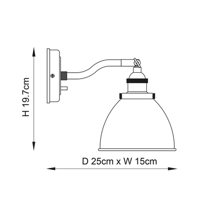Kinkiet Endon Lighting Franklin 76330 beżowy