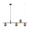 Lampa wisząca Italux PND-5225-4-BK-SG Czarny, dymiony