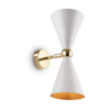 Kinkiet Maytoni Vesper MOD108WL-02WG White with Gold