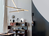 Lampa wisząca Maxlight TRIO LED 3000K DIM P0426D złoty