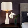 Lampa stołowa Elstead Lighting Neo biały/złoty FB-NEO-TL-FR-WHT