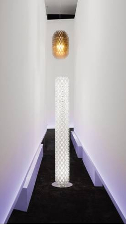 Lampa wisząca Slamp CHANTAL - ORANGE M CHNSM00ORG01T00E27EU pomarańczowy