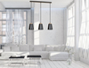 Lampa wisząca BOLERO 3 BLACK Emibig 442/3 czarny