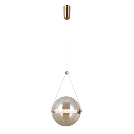 Lampa wisząca Italux Rastia PND-34361-L-HBR-AMB złoty
