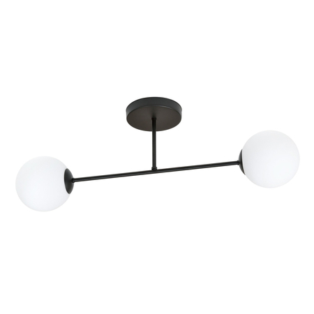 Lampa sufitowa ROMA 2 Emibig 1232/2 biały/czarny