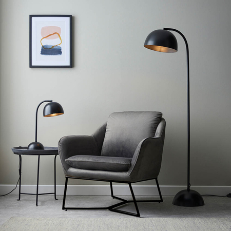 Lampa stołowa Endon Lighting Brodey 96598 czarny