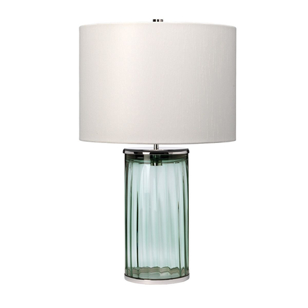 Lampa stołowa Reno - 1 źródło światła - Polerowany nikiel Quintiesse QN-RENO-GREEN-PN