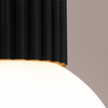 Sollux Lighting Plafon HALO czarny IP44 SL.1713