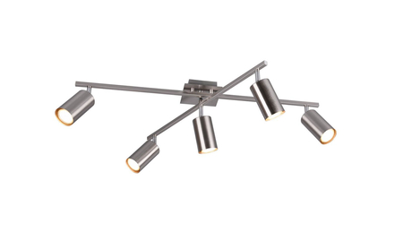 Lampa sufitowa Trio 612400507 srebrny