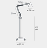 Lampa podłogowa LED Fontana Arte F810530200NEWL Naska