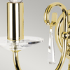 Kinkiet Elstead Lighting Aegean mosiądz AG1-POL-BRASS