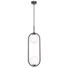 Lampa wisząca PARVA Kaja K-5101 biały/czarny