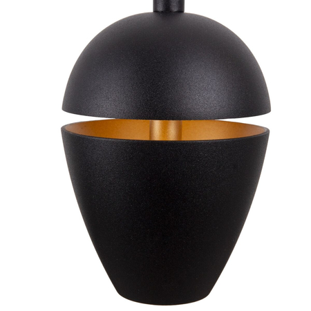 Lampa wisząca Maxlight COMETSHINE P0471 czarny/złoty