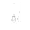 Lampa wisząca Nowodvorski 6336 Workshop B design