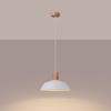 Sollux Lighting Lampa wisząca FANO biała SL.1321