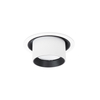 MAXLIGHT H0130 LAMPA SUFITOWA HALO F WHITE PODTYNKOWA