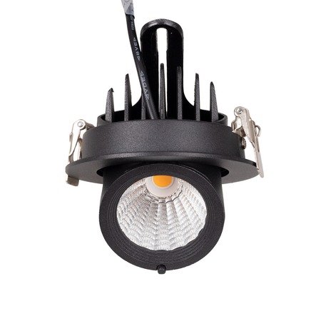 MAXLIGHT H0133 OPRAWA WPUSTOWA RUBIO 10W CZARNA