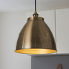 Endon Lighting Lampa wisząca 98744 mosiądz