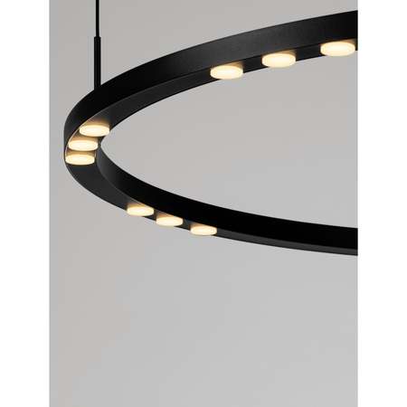 Lampa wisząca Luces Exclusivas CARENSO LE45407 czarny