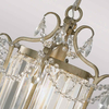 Lampa wisząca Elstead Lighting Gianna srebrny FE-GIANNA1C