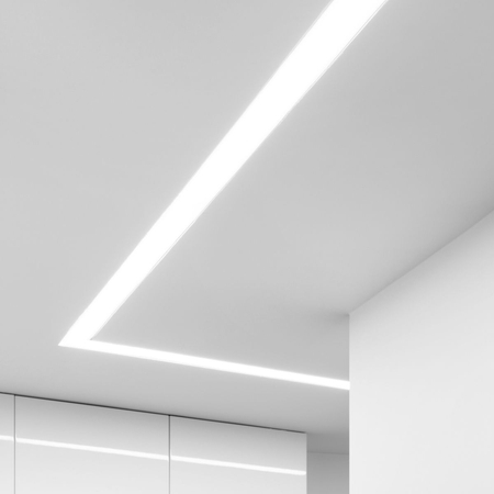 Profil Wpuszczany Greenie LED  1m 42W DC24V aluminiowy NW
