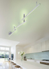 Lampa sufitowa Trio 651210507 srebrny