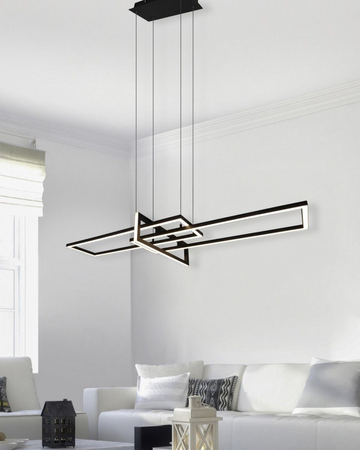 Lampa wisząca Trio 320310332 czarny