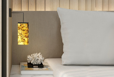 Kinkiet Abigali 6617 Marble Stone 607Y 7W 3000K 8 x 8 x 20 cm