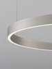 Lampa wisząca Luces Exclusivas BARI - szczotkowanego srebra LE43253