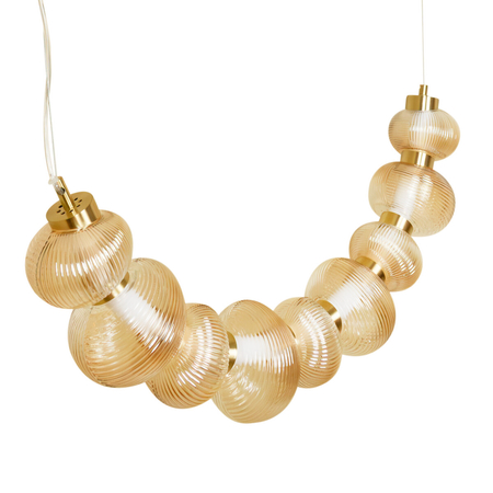 Milagro Lampa wisząca BOLLA GOLD 36W LED ML1428 ZŁOTY