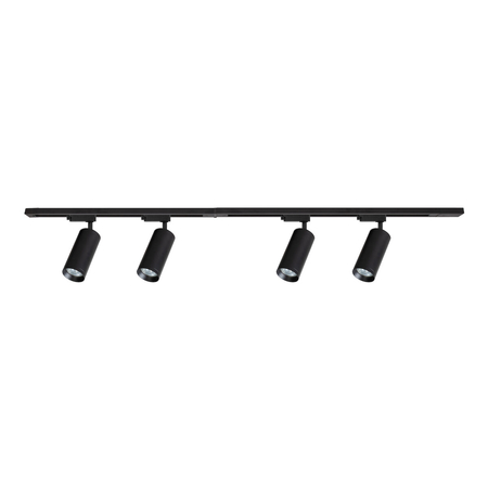 Milagro Zestaw Mica Track Czarny 4xGU10 1,5m ML1150 CZARNY