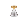 Lampa sufitowa Luces Exclusivas SARDUNO LE45143 złoty i odcienie złota, szary i odcienie szarości
