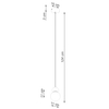 Sollux Lighting Lampa wisząca PEKKA 3P biała/naturalne drewno SL.1391