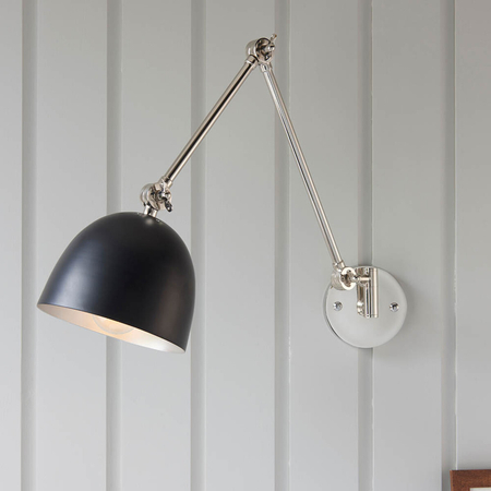 Kinkiet Endon Lighting Lehal 93431 nikiel