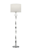 Lampa podłogowa Trio 475310307 srebrny